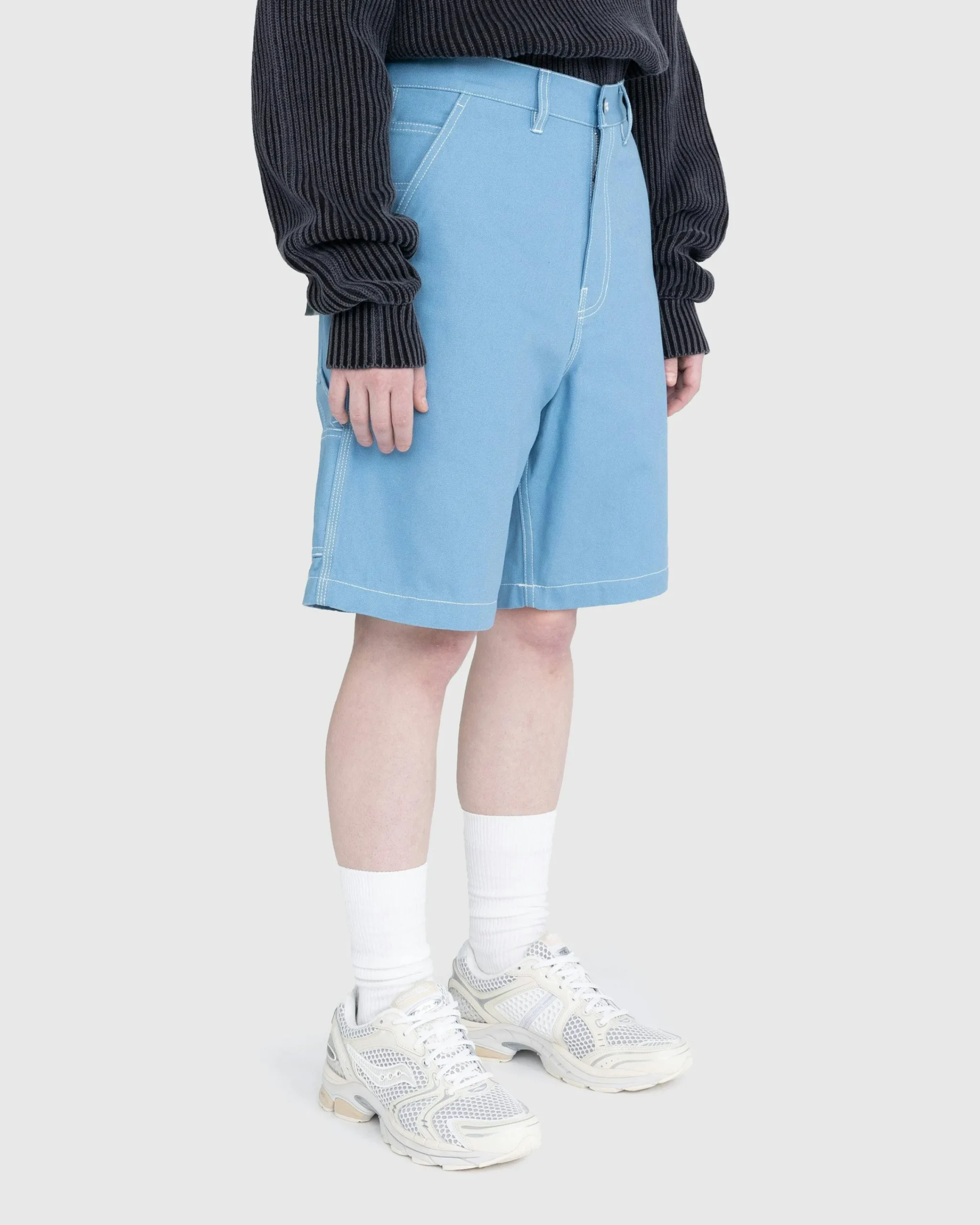 Highsnobiety Carpenter Shorts Light Blue- Shorts