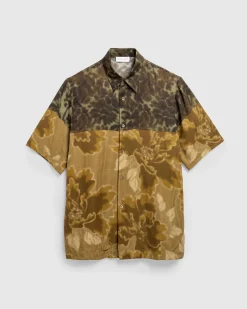 Dries van Noten Clasen Short-Sleeve Shirt Dessin C- Shirts