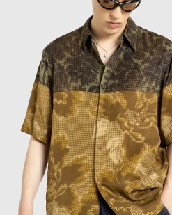 Dries van Noten Clasen Short-Sleeve Shirt Dessin C- Shirts