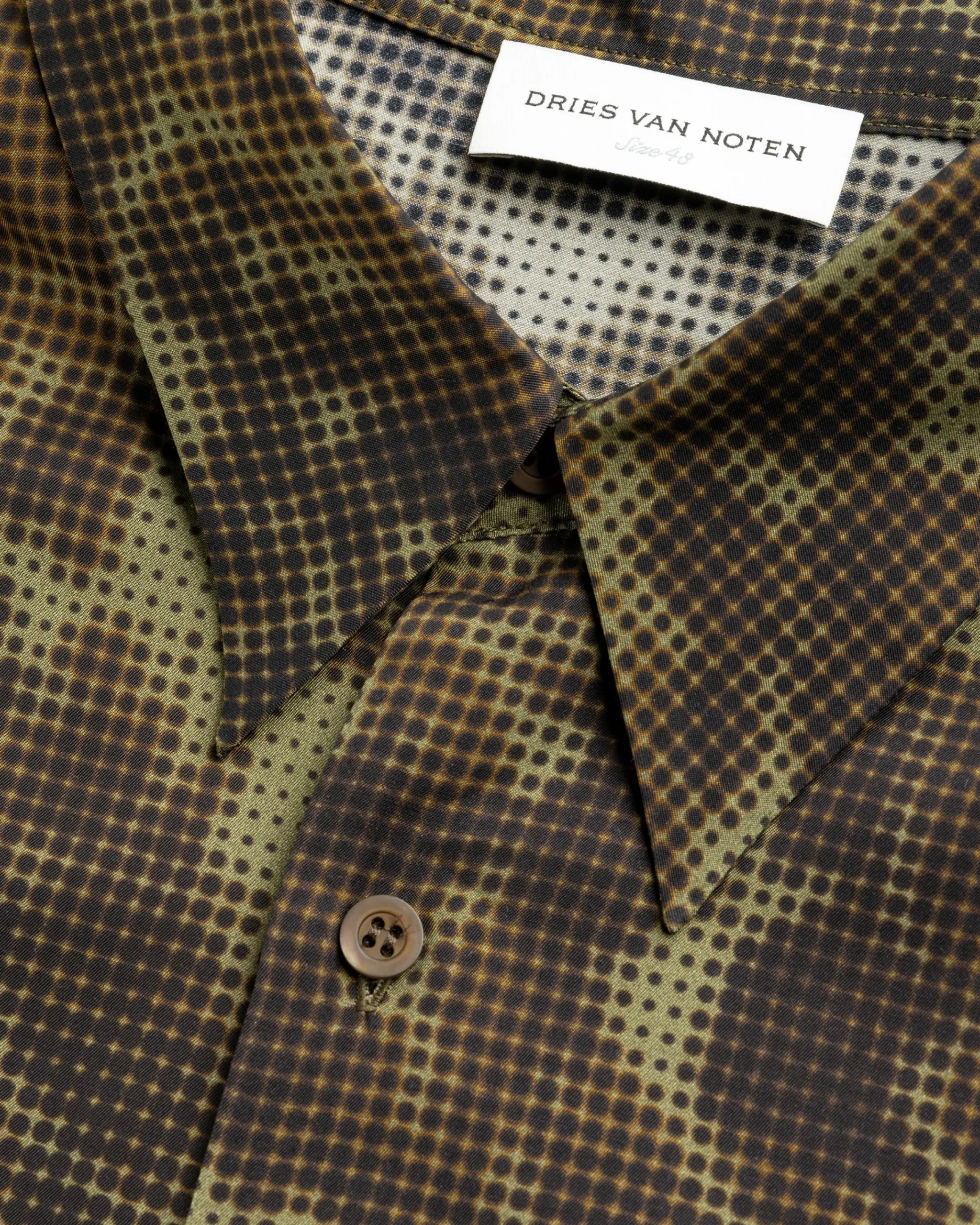 Dries van Noten Clasen Short-Sleeve Shirt Dessin C- Shirts