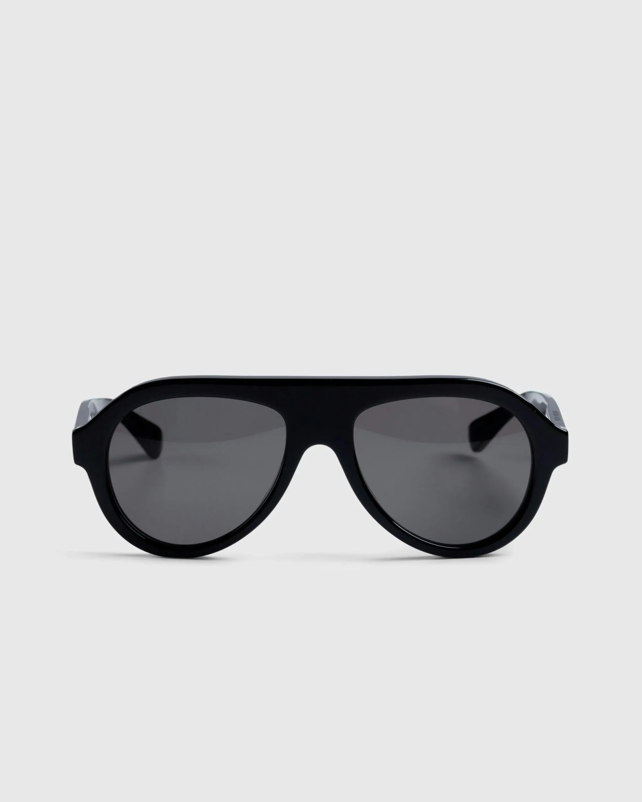 Bottega Veneta Classic Aviator Sunglasses Black/Grey- Sunglasses