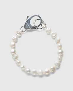 Hatton Labs Classic Pearl Bracelet White- Jewelry