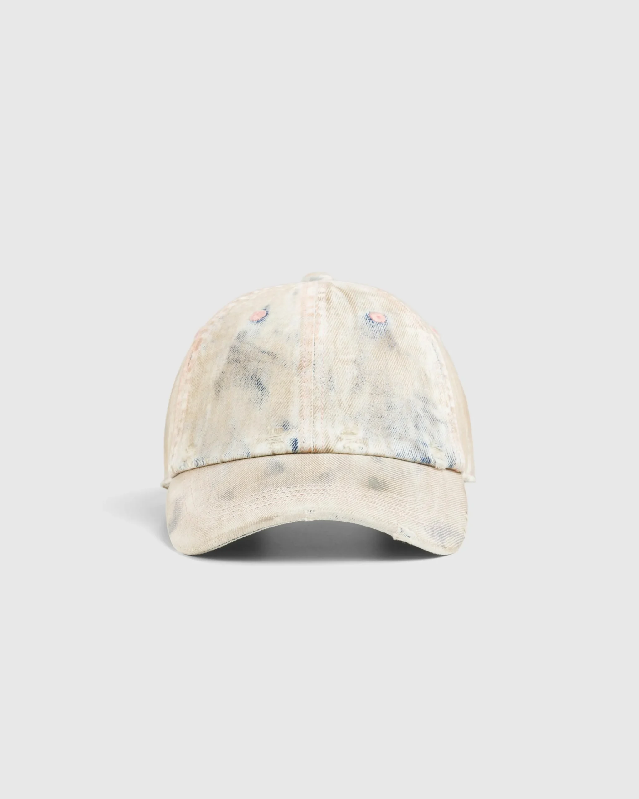 Acne Studios Coated Denim Cap Dirty Blue/Aqua Blue- Hats