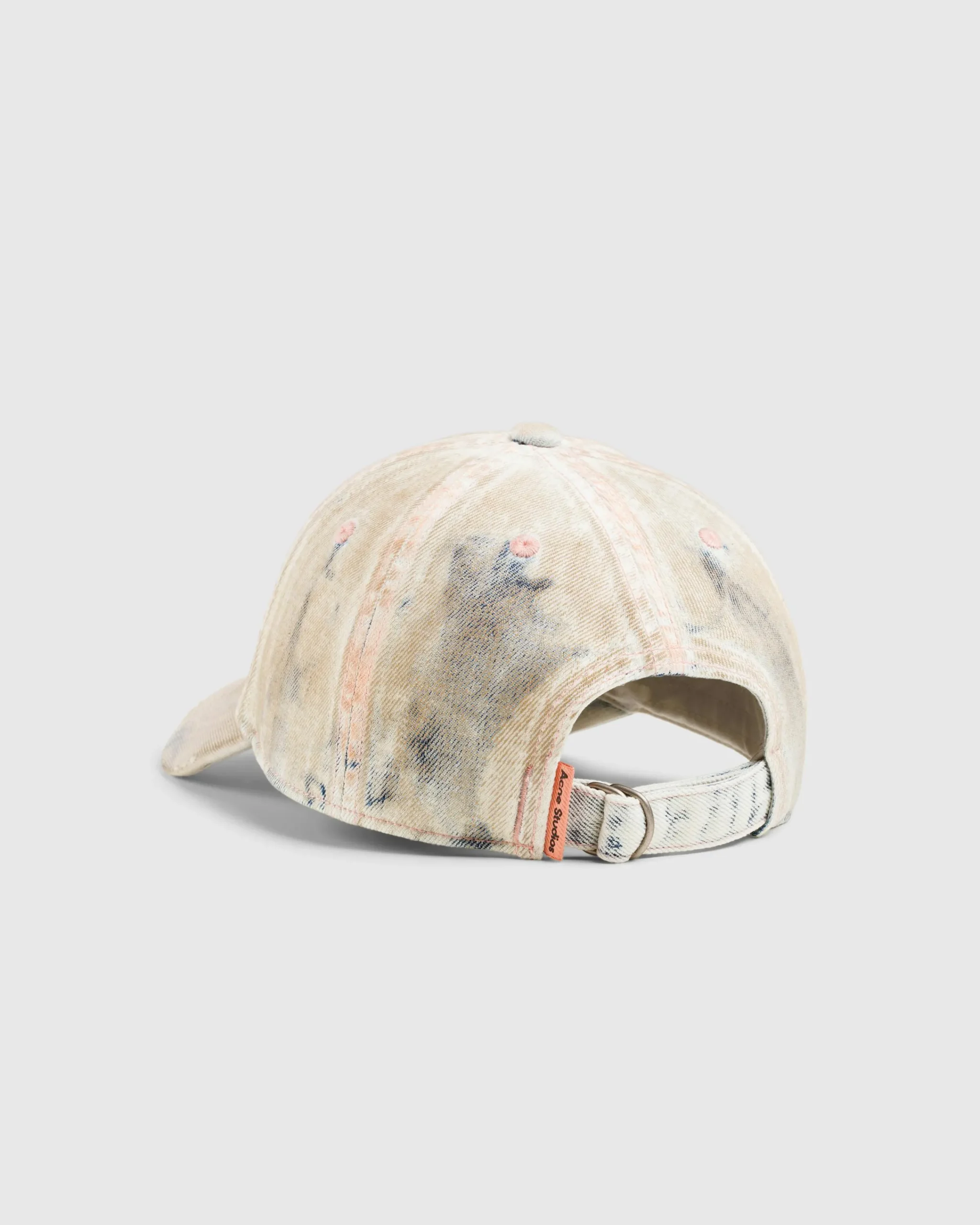 Acne Studios Coated Denim Cap Dirty Blue/Aqua Blue- Hats