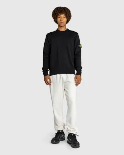 Stone Island Compass Logo Badge Sweater- Knitwear