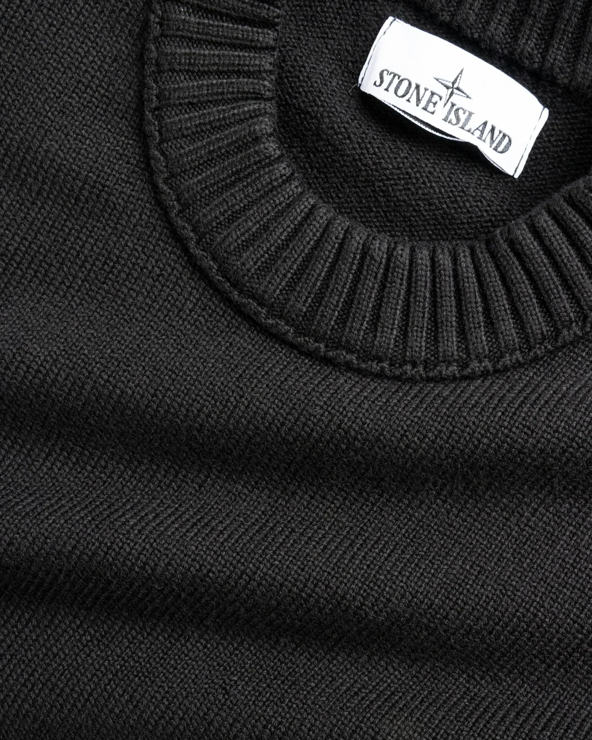 Stone Island Compass Logo Badge Sweater- Knitwear