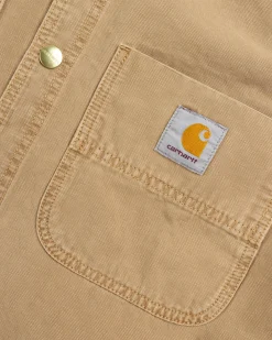 Carhartt WIP Conro Shirt Jacket Peanut/Stone Dyed- Shirts