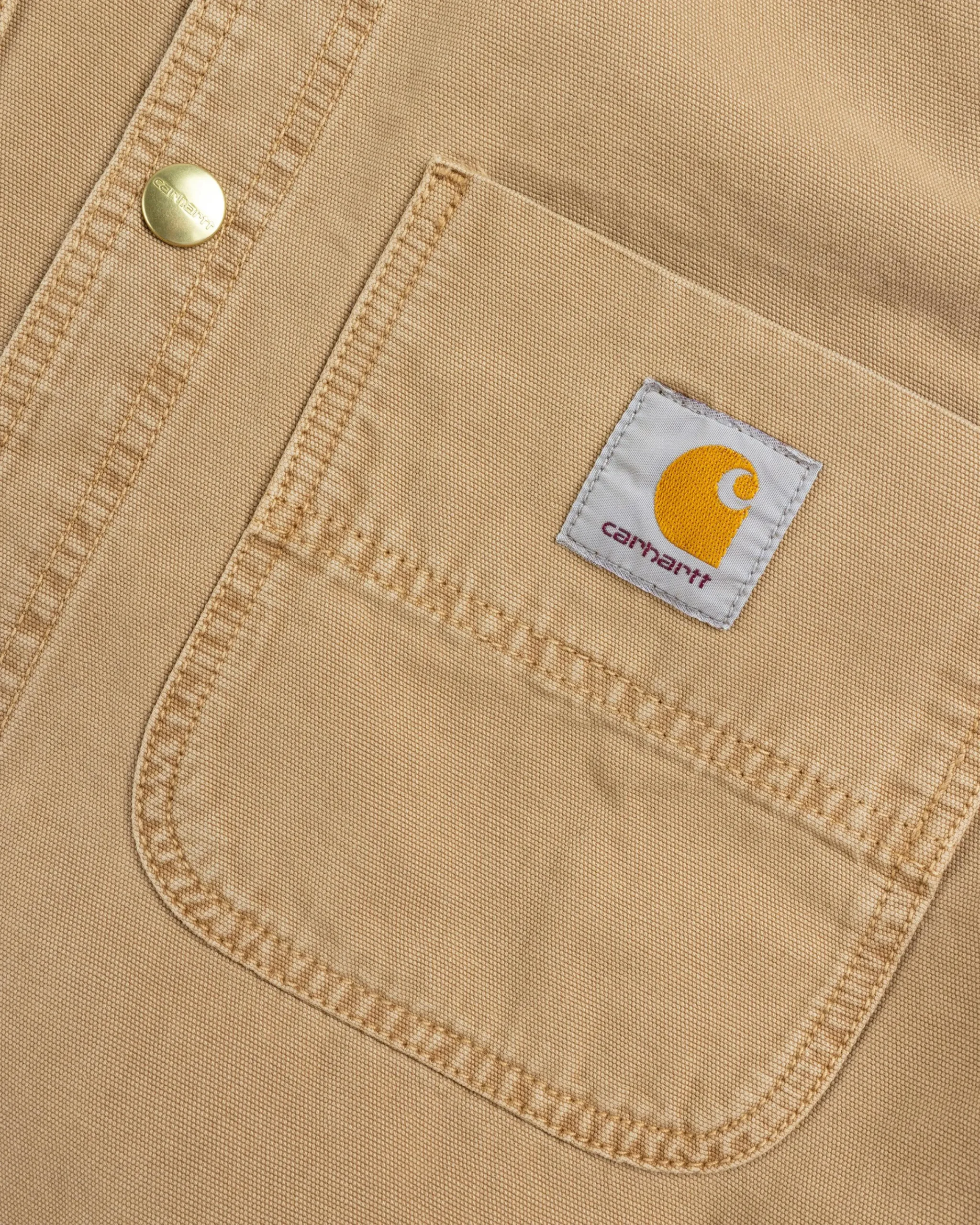 Carhartt WIP Conro Shirt Jacket Peanut/Stone Dyed- Shirts