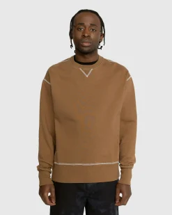 Highsnobiety Contrast Stitch Fleece Crew- Sweats