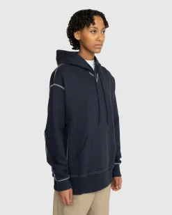 Highsnobiety Contrast Stitch Fleece Hoodie- Sweats