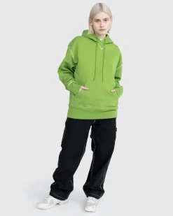 Highsnobiety Contrast Stitch Fleece Hoodie- Sweats