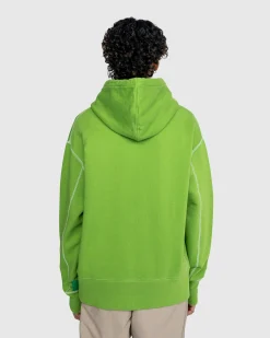 Highsnobiety Contrast Stitch Zip Fleece Hoodie- Sweats