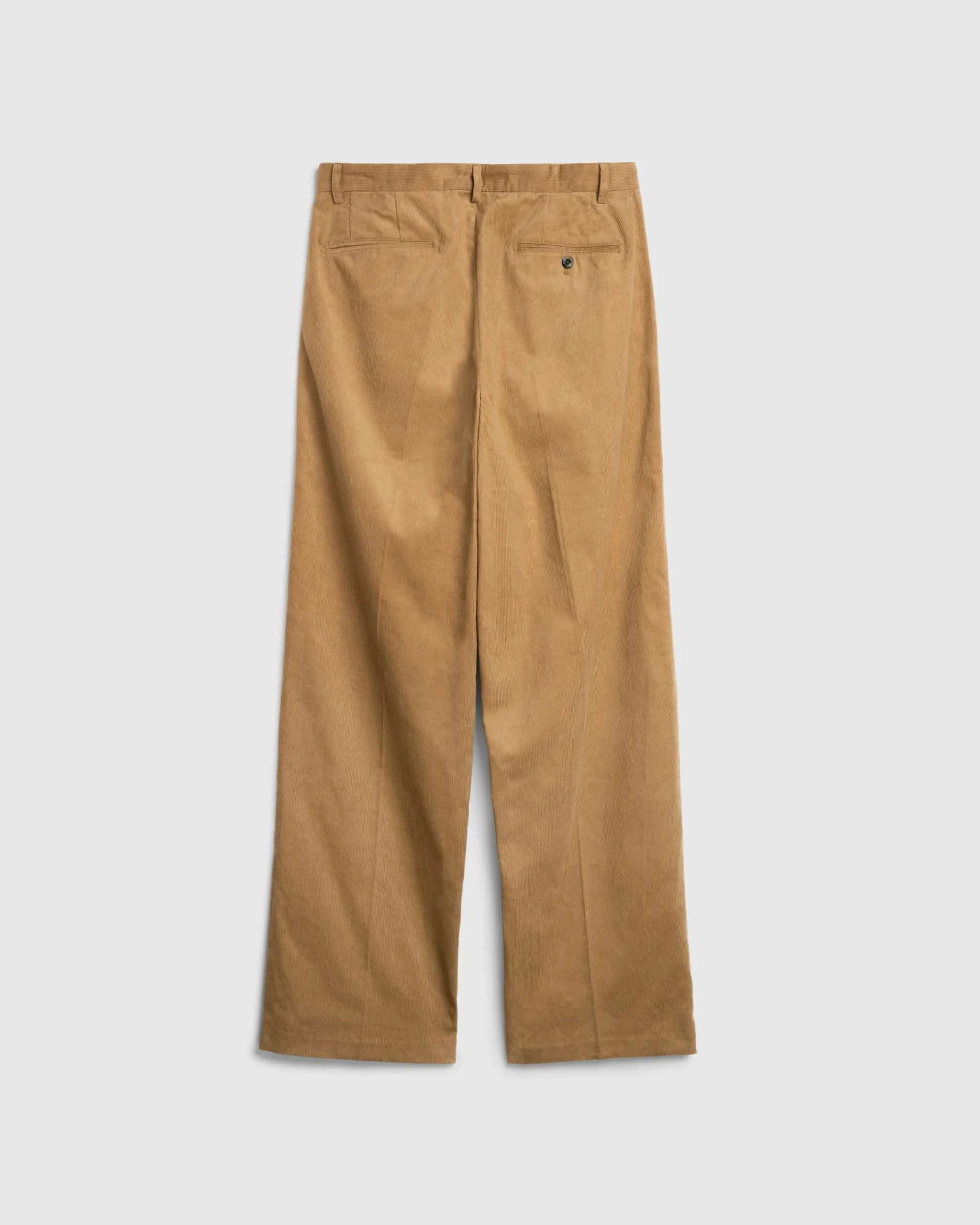 Highsnobiety HS05 Cord Pleated Dress Pants Beige- Pants