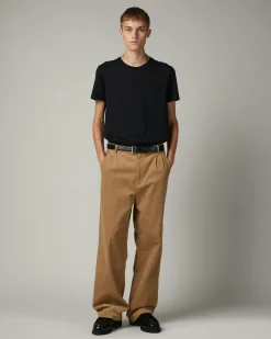 Highsnobiety HS05 Cord Pleated Dress Pants Beige- Pants