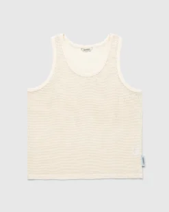 Highsnobiety Cotton Mesh Knit Tank Top- Tops