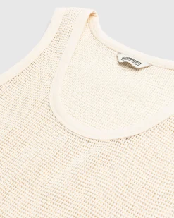 Highsnobiety Cotton Mesh Knit Tank Top- Tops