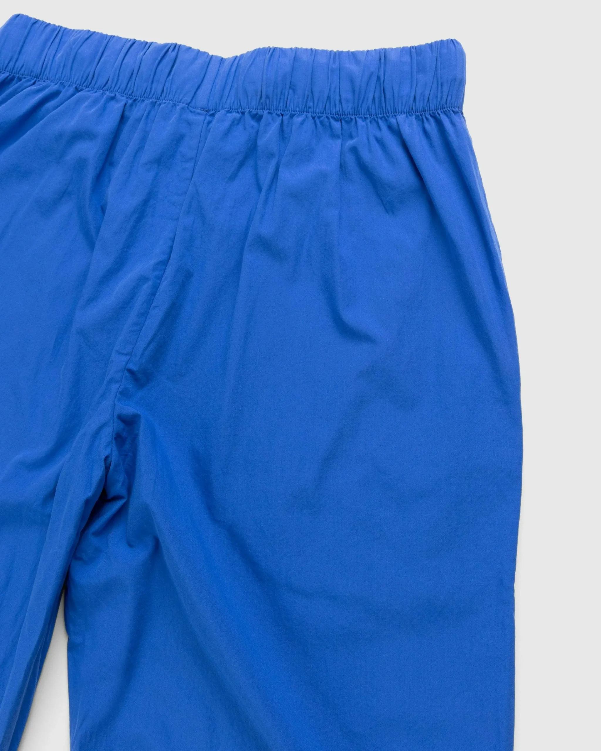 Tekla Cotton Poplin Pyjamas Pants Royal Blue- Underwear And Loungewear