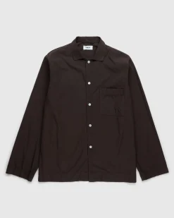 Tekla Cotton Poplin Pyjamas Shirt- Underwear And Loungewear