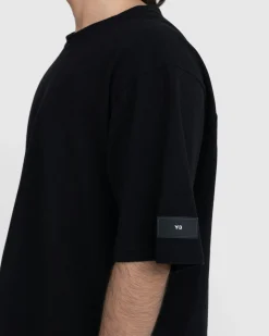 Y-3 Crepe Short-Sleeve T-Shirt- Tops