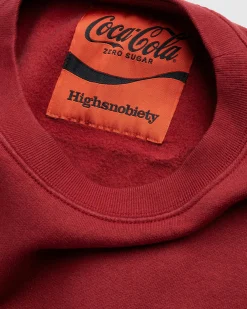 Highsnobiety Crewneck Burgundy- Sweats