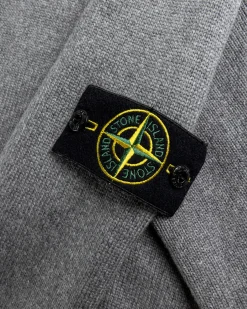 Stone Island Crewneck Sweater Melange Grey- Knitwear