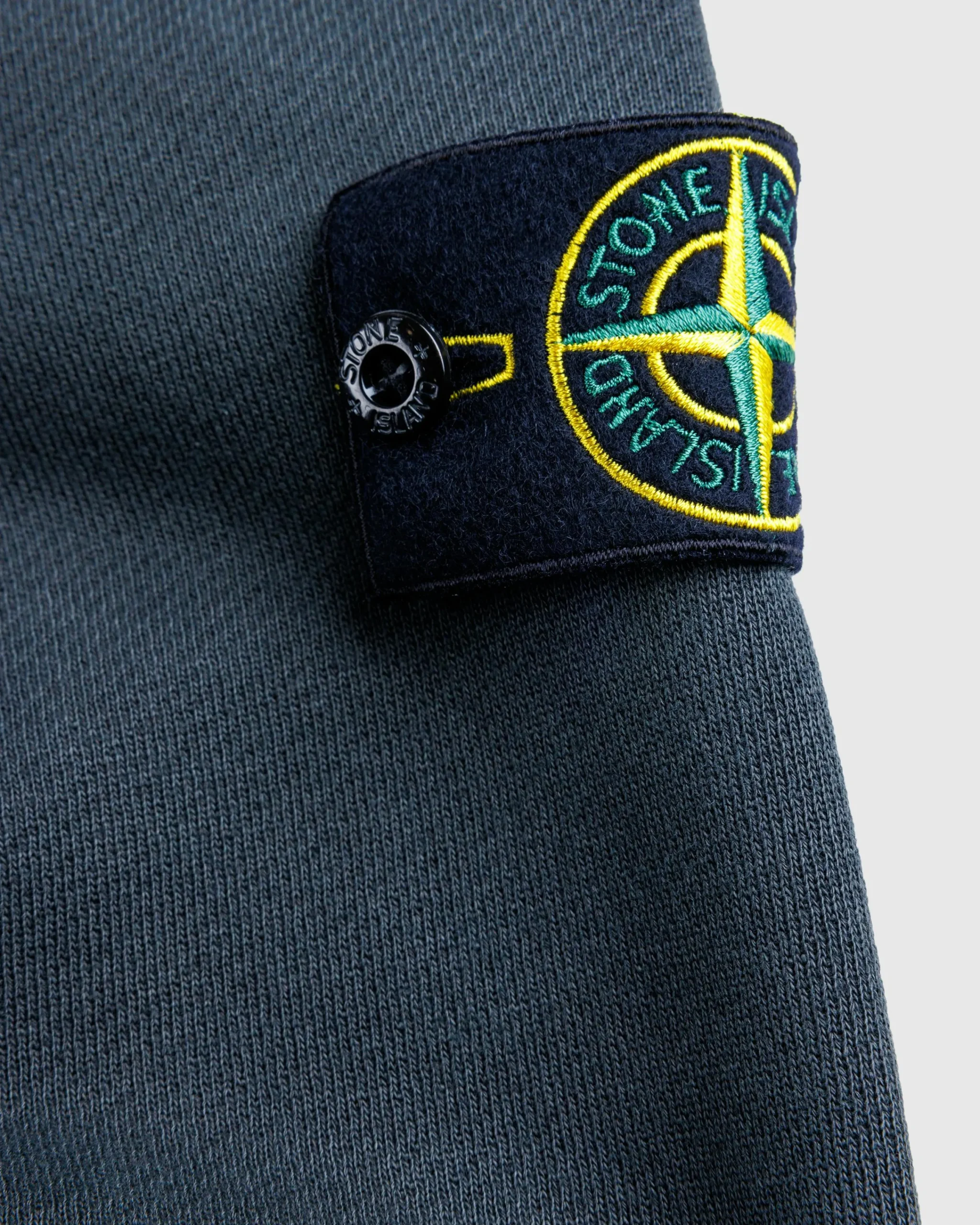 Stone Island Crewneck Sweatshirt Lead Grey- Sweats