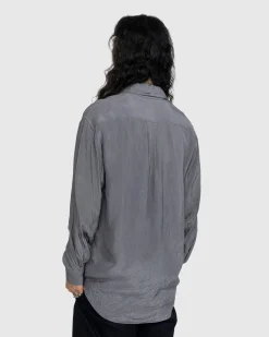 Lemaire Crinkled Longsleeve Shirt- Shirts