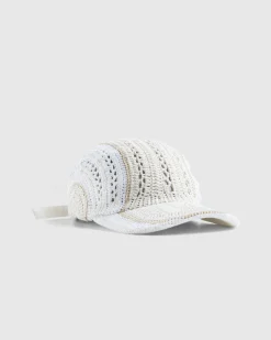 SSU Crochet Baseball Cap Angel Ivory- Hats
