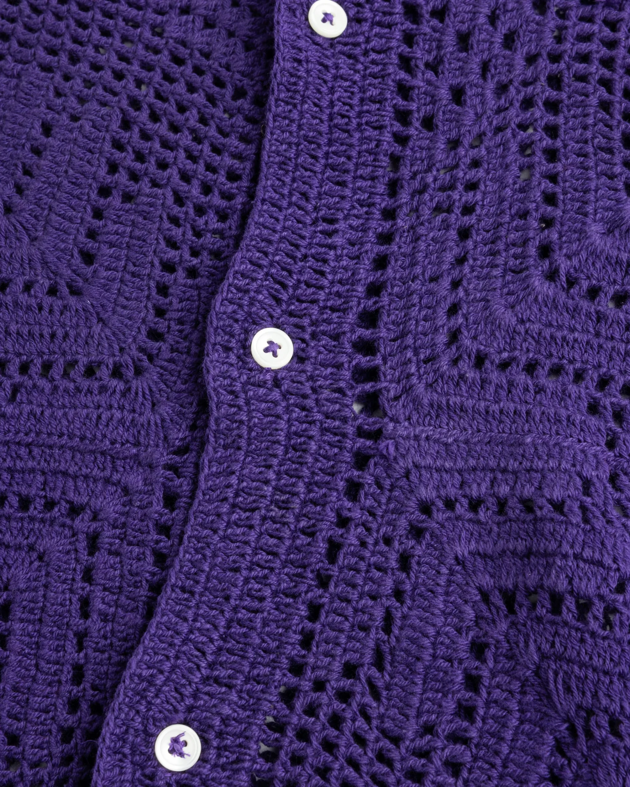 Bode Crochet Overshirt- Shirts