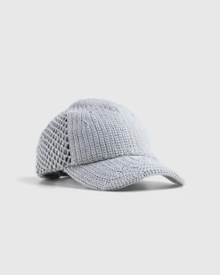 SSU Crochet Trucker Hat Ice Grey- Hats