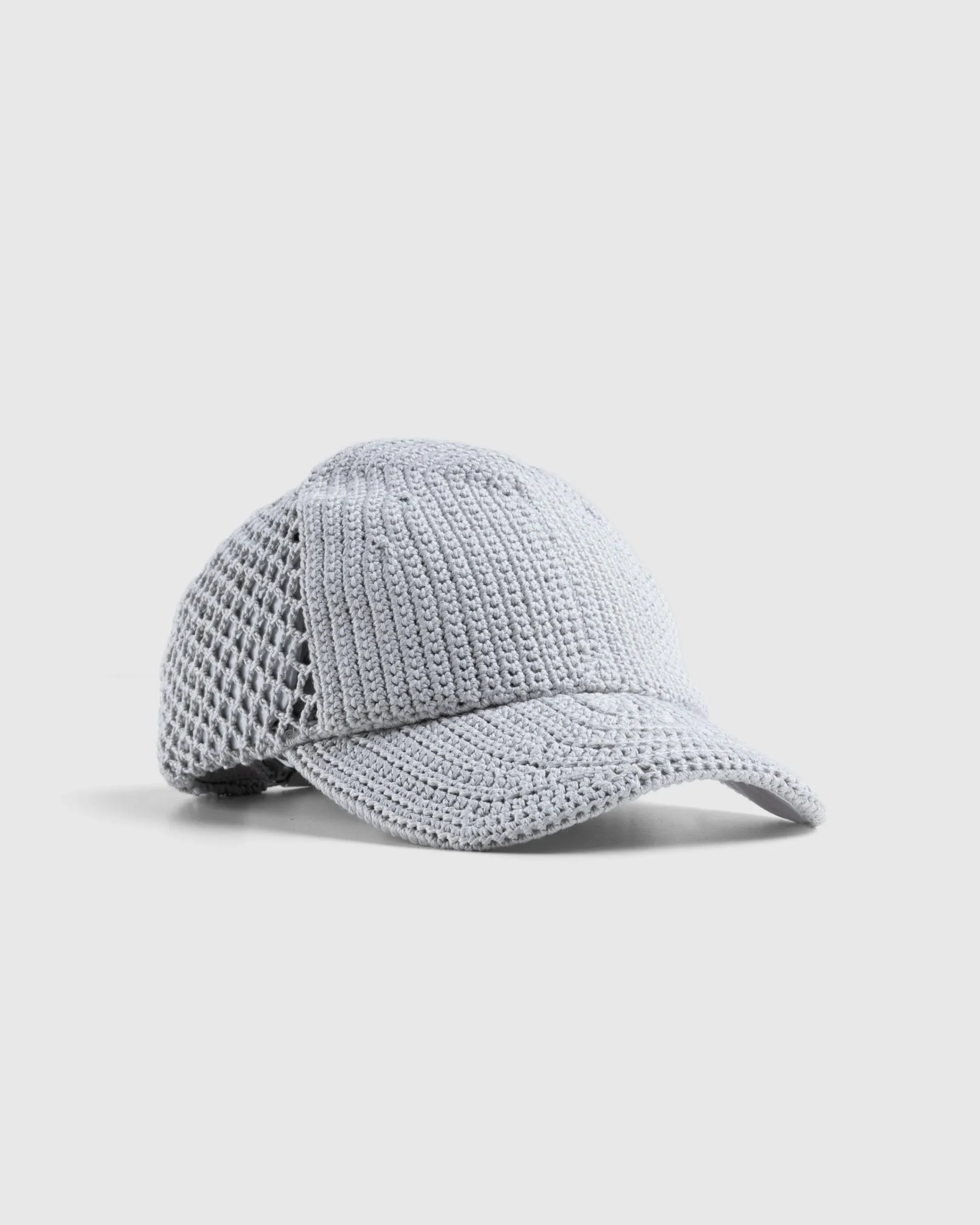 SSU Crochet Trucker Hat Ice Grey- Hats