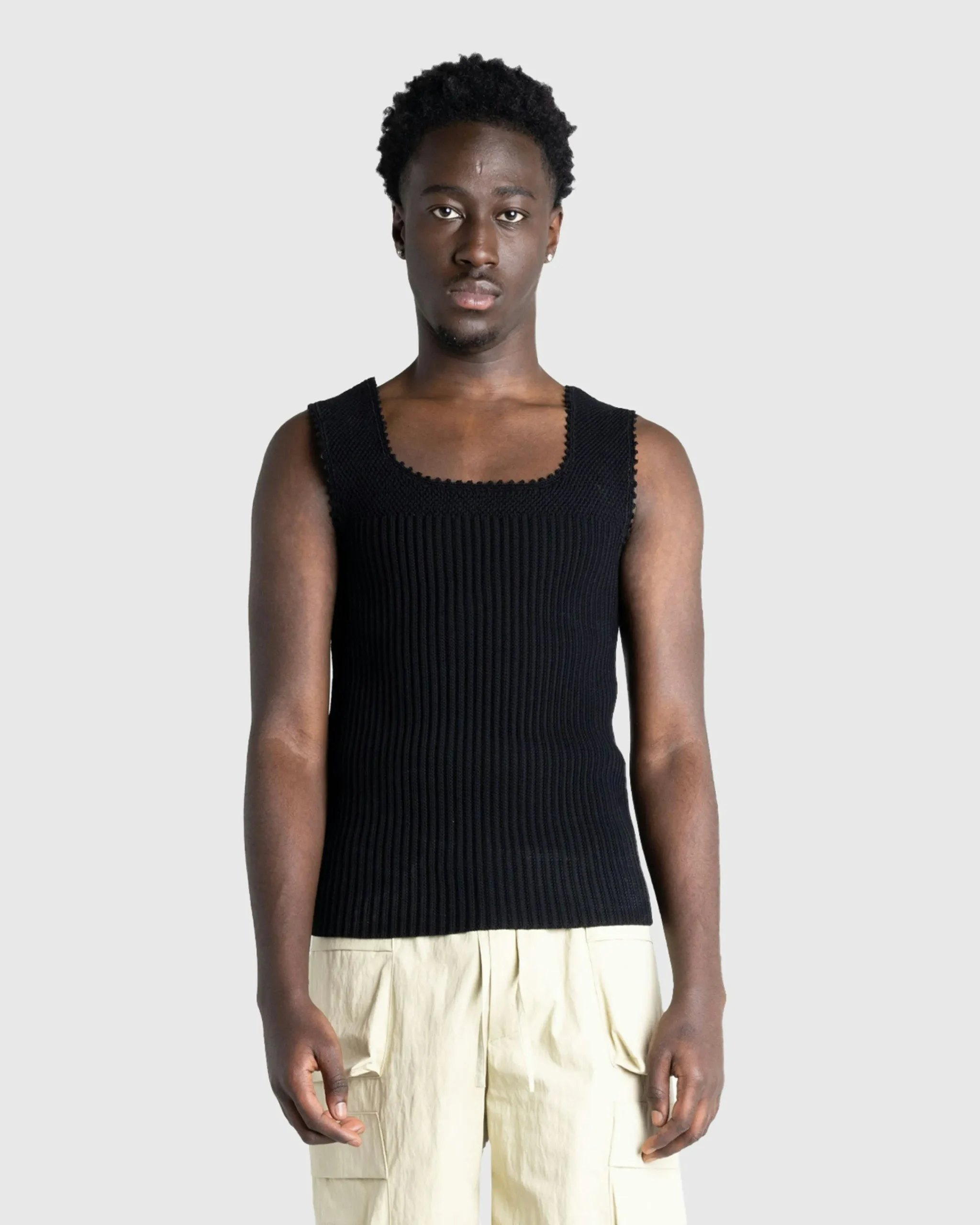 Martine Rose Crochet Vest- Knitwear