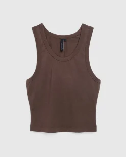 Entire Studios Cropped Tank- Tops