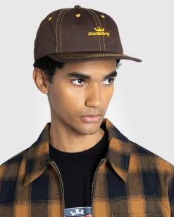 Awake NY Crown Logo 6-Panel Hat- Hats