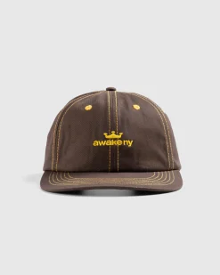 Awake NY Crown Logo 6-Panel Hat- Hats