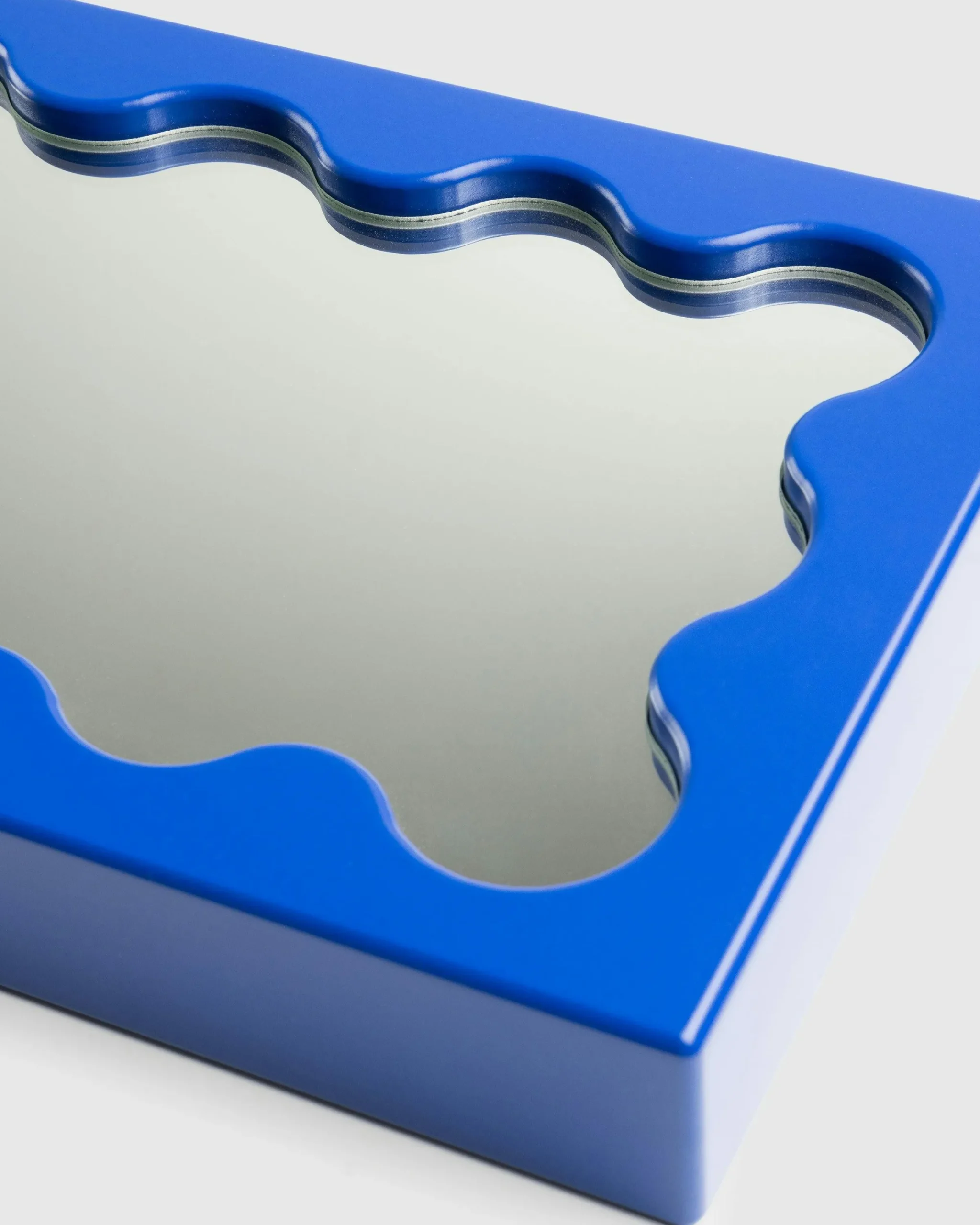 Gustaf Westman Curvy Mirror Micro Cobalt Blue- Home