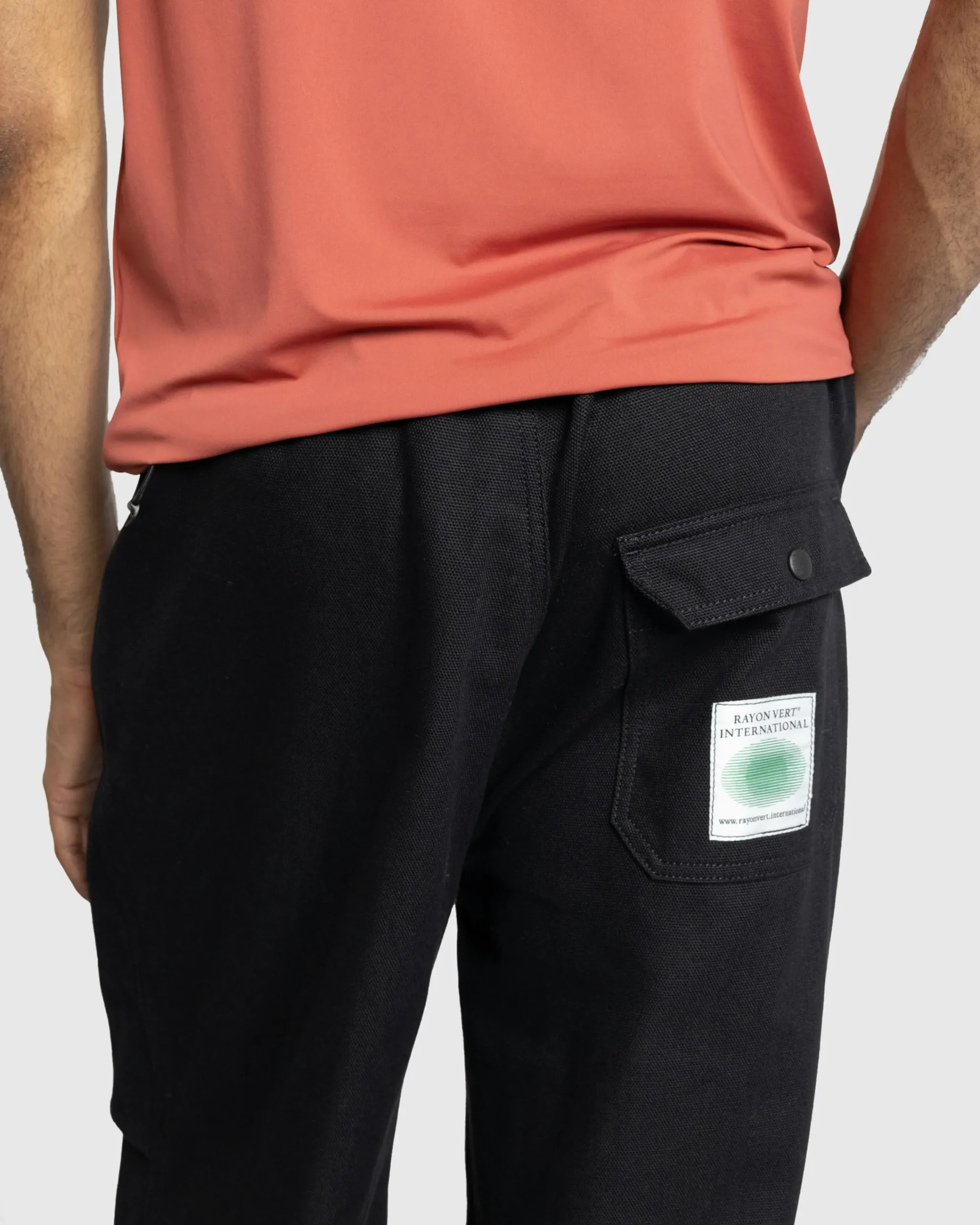 Rayon Vert Cyber Racoon Pants Golgotha Black- Pants