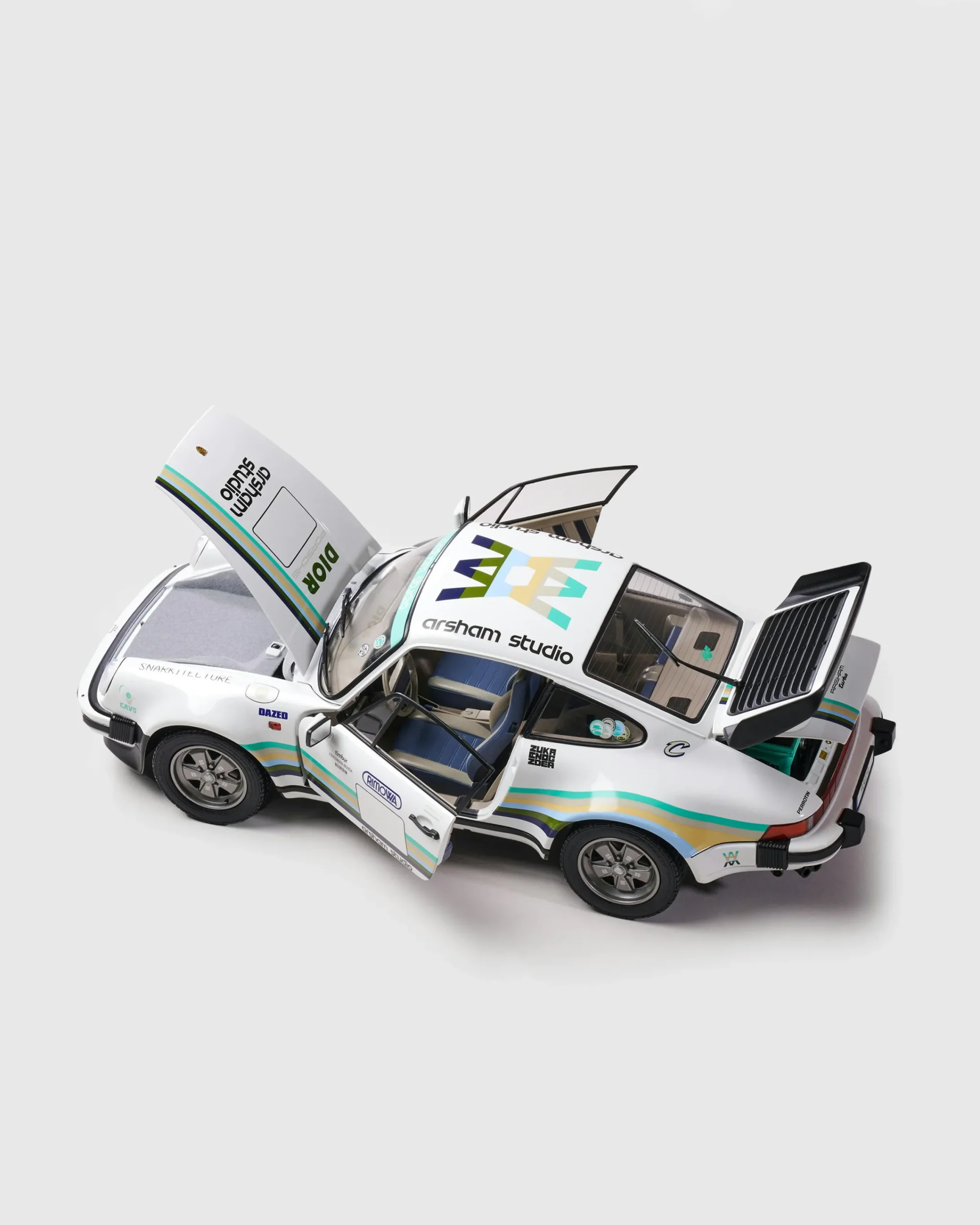 Arsham Studio Daniel Arsham Porsche 911 Turbo 1986 (930A)- Art & Collectibles