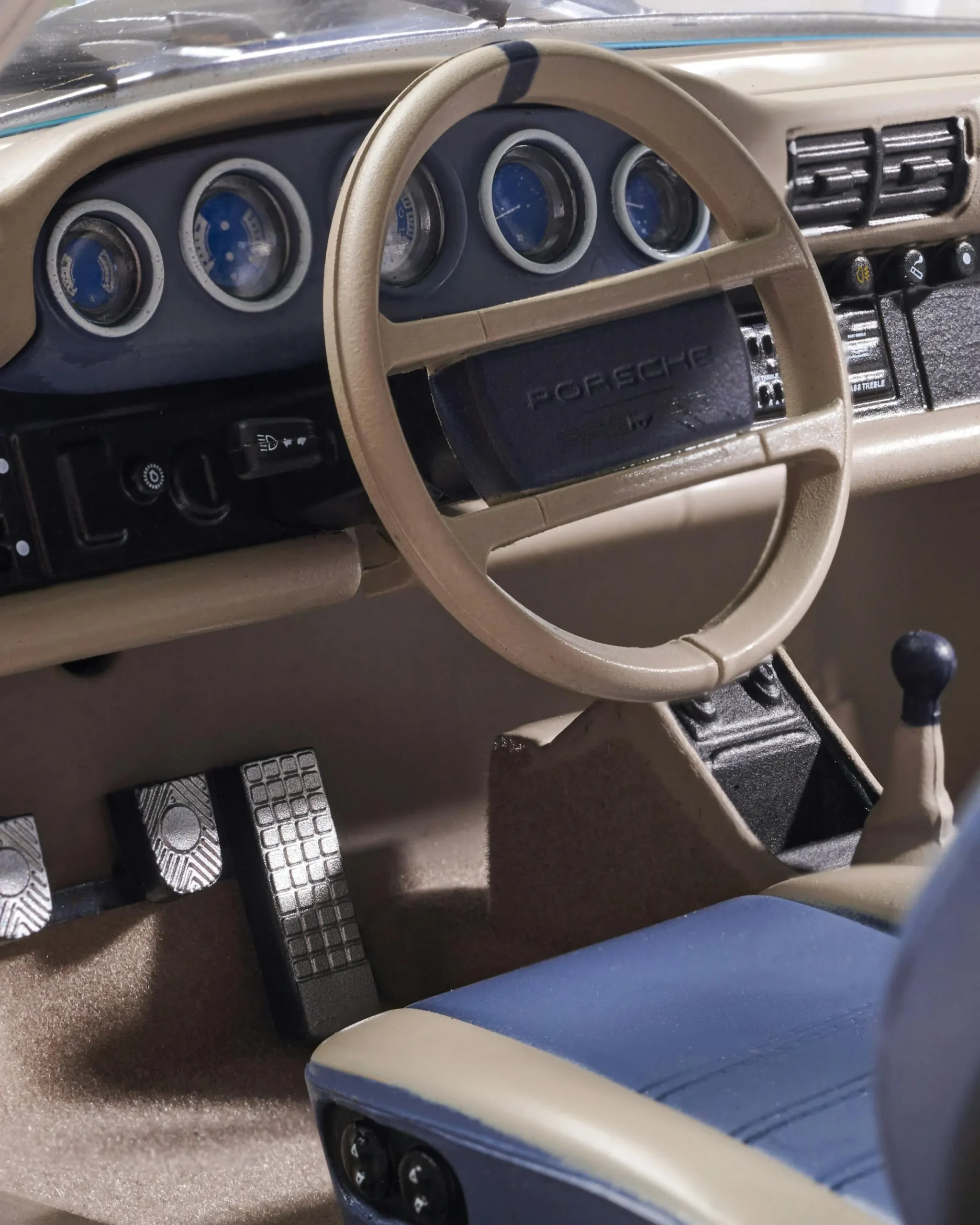 Arsham Studio Daniel Arsham Porsche 911 Turbo 1986 (930A)- Art & Collectibles