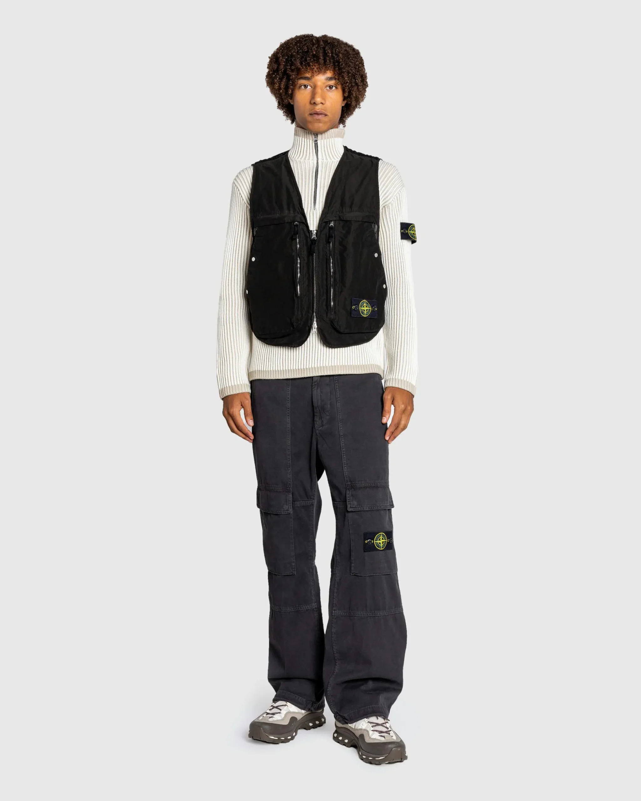 Stone Island David Light-TC Vest- Outerwear