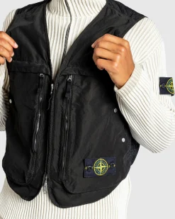 Stone Island David Light-TC Vest- Outerwear