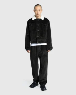 Meta Campania Collective Dayton Corduroy Trucker Jacket Dark Chocolate Brown- Outerwear
