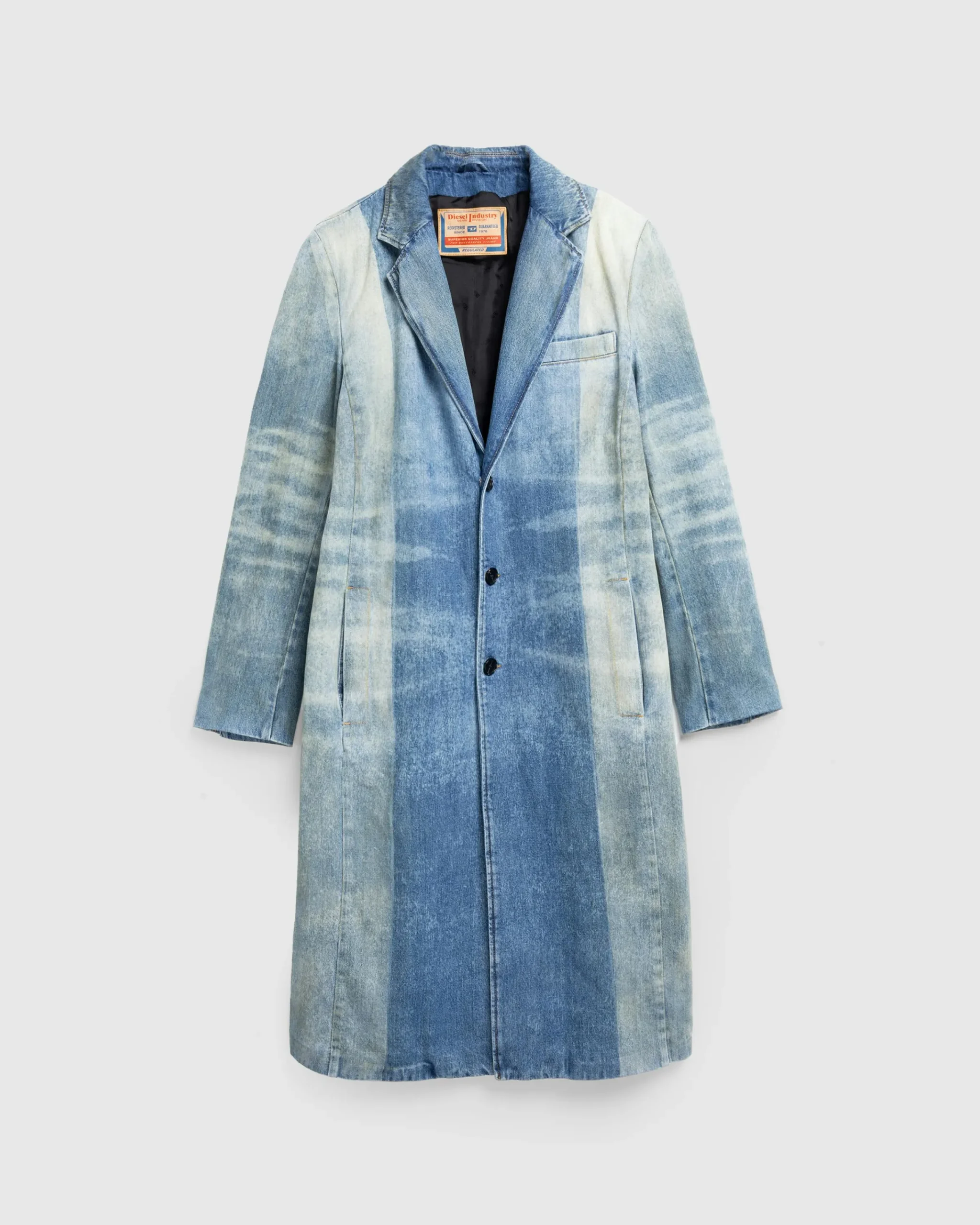 Diesel Denim Coat Medium- Outerwear