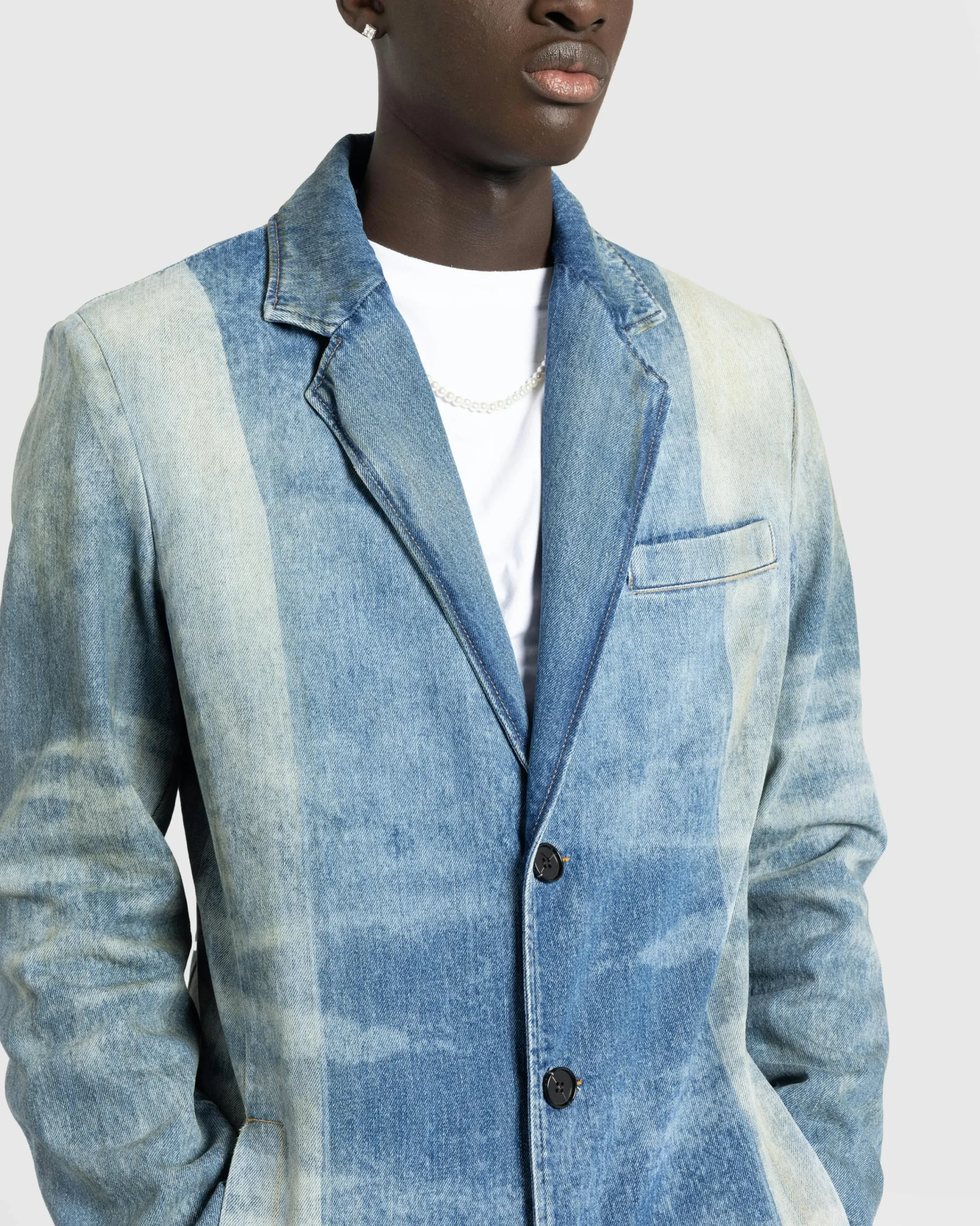 Diesel Denim Coat Medium- Outerwear
