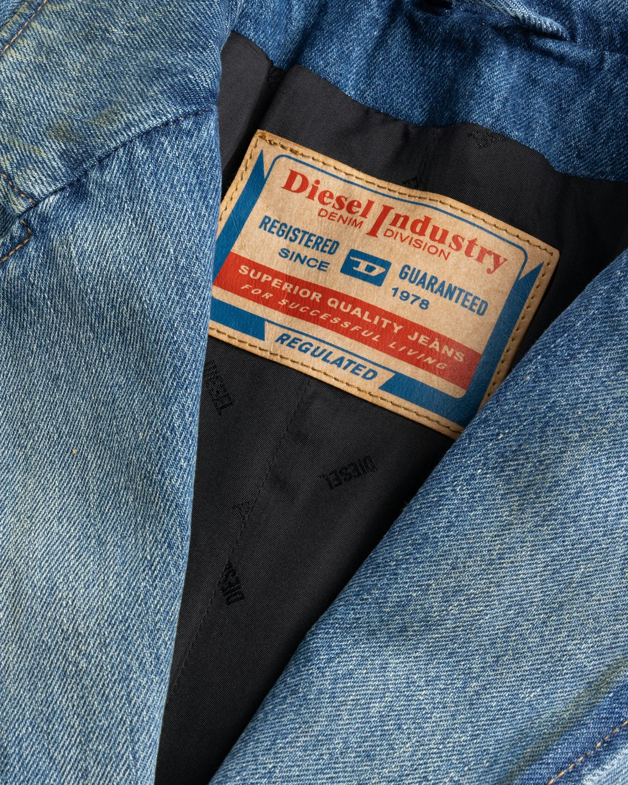 Diesel Denim Coat Medium- Outerwear