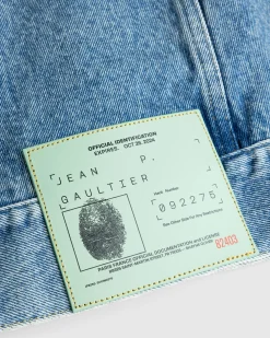 Jean Paul Gaultier Denim Jacket Light Blue- Outerwear