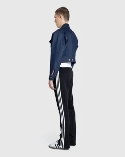 Jean Paul Gaultier Denim Jacket With Lace Detail- Outerwear