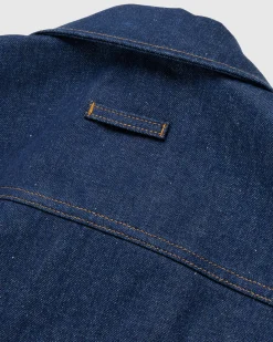 Jean Paul Gaultier Denim Jacket With Lace Detail- Outerwear
