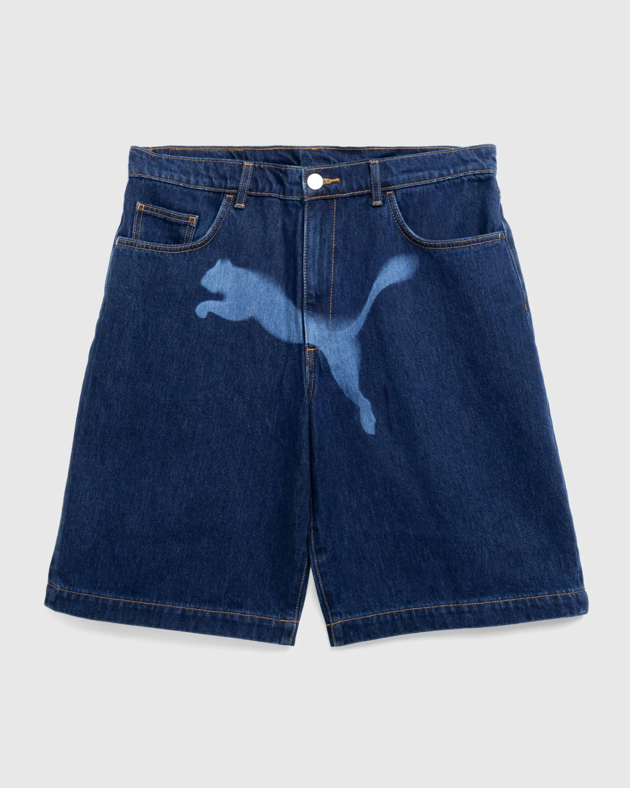 Puma Denim Short Dark Denim- Shorts