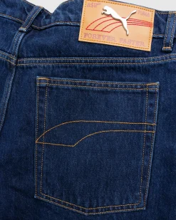 Puma Denim Short Dark Denim- Shorts